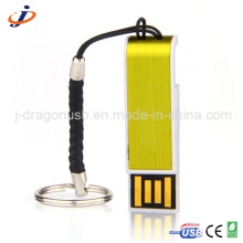 Hot vendendo Multicolor deslizando Metal USB Flash Drive